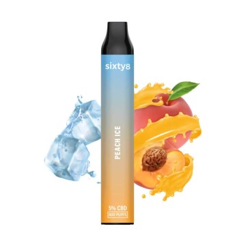 Puff pen CBD (5 %) Peach Ice